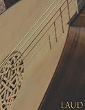  LAÚD: Cuaderno de música - Libro de partituras - Papel manuscrito - Música clásica - 111 páginas - Gran formato - Solfeo