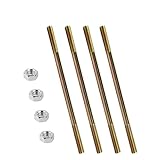  NONROT 4 pièces 6mm M6 145mm Culasse Goujons Boulon Kit for Yamaha PW80 PW 80 Jianshe Loncin PY80