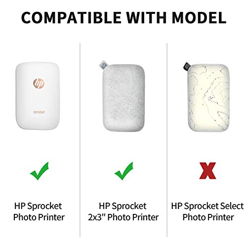 Yinke Case For Hp Sprocket Portable Photo/Canon Ivy Cliq/Kodak Mini 2 Hd/Polaroid Snap/Zip Mobile 2X6 Photo And Video Printer, Travel Carry Case Protective Cover #TOP1