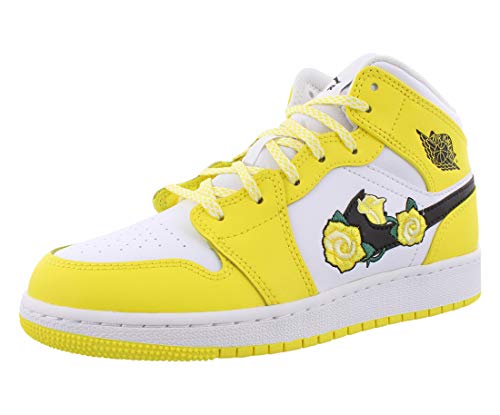 Jordan Youth Air 1 Mid GS AV5174 700 Dynamic Yellow - Size 4.5Y
