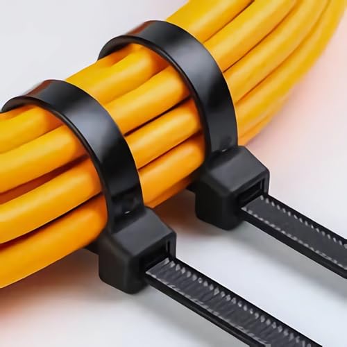 QCSJALM Heavy Duty Cable Ties 24 Inch Nylon Tie Black 50 Pack by QCSJALM - Used condition - Image 7