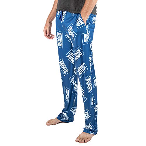 Bioworld The Office Blue AOP Dunder Mifflin Sleep Pajama Pants3