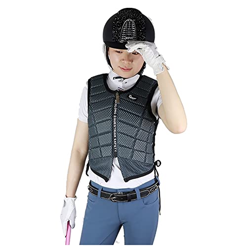 ZORCK Equestrian Vest, Horse Riding Vest, Safety Equestrian Horse Riding Training Vest Protective Body Protector Gear Waistcoat for Adult Men Women Kids Children - Image 3