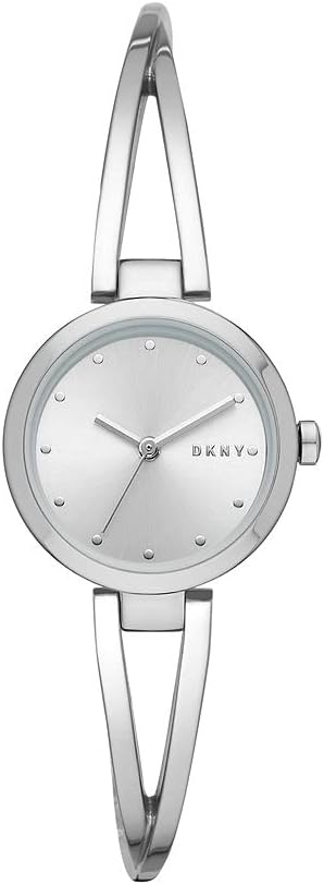 DKNY Crosswalk Horloge voor dames, Quartz uurwerk met band van