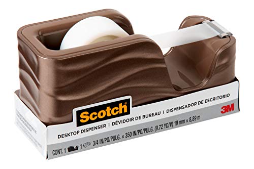Scotch Brand Wave Tape Dispenser, Great for Gift Wrapping, Includes 3/4 in x 350 in Tape Roll (C20-WAVE-MB) image 1