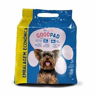 Tapete Higiêncico para Cães Good Pad 60cmX60cm 100 Unidades Embalagem Econômica
