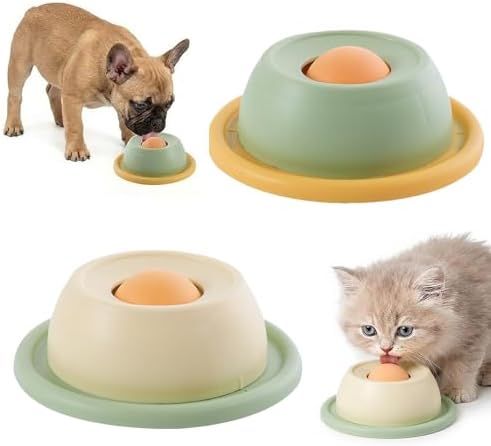 Lot de 2 juguetes para morder para perros, comedero para morder p...
