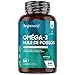 Oméga 3 Huile de Poissons Sauvages 2010mg - 240 Gélules Biodisponibles (4 Mois) Hautement Concentré en Acides Gras 663mg EPA + 442mg DHA par Portion - Pêche Durable - Complément Omega 3 Fish Oil