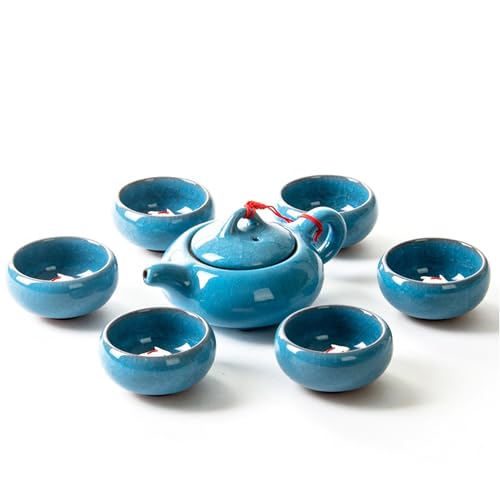 Chinesisch Kung Fu Teeservice, Koi Keramik Teekanne Set,Japanische...