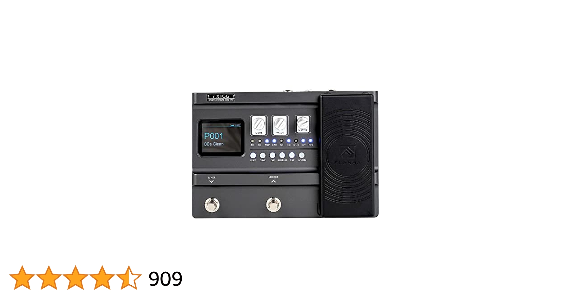 FLAMMA FX-100 マルチエフェクター FLAMMA FX100 Guitar Pedal Multi-effects Processor with