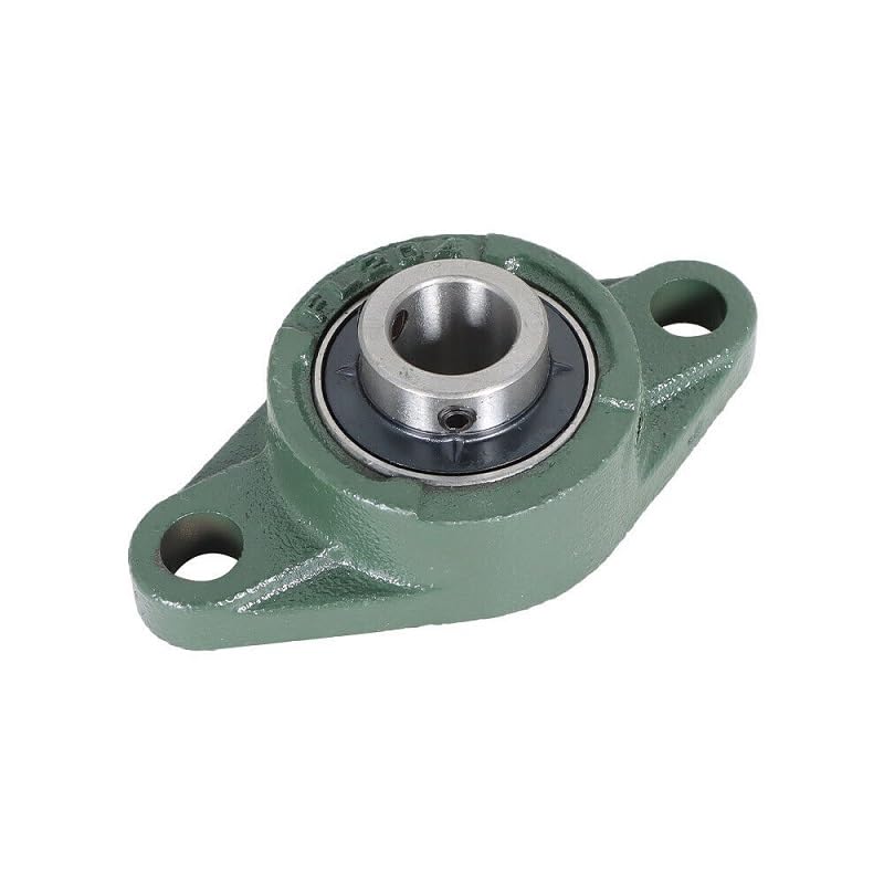 4 Piece UCFL204-12 Solid Pillow Block Flange Mounted Bearing 3/4