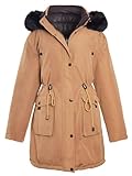 SS7 Manteau Réversible Femme Veste en Fausse Fourrure