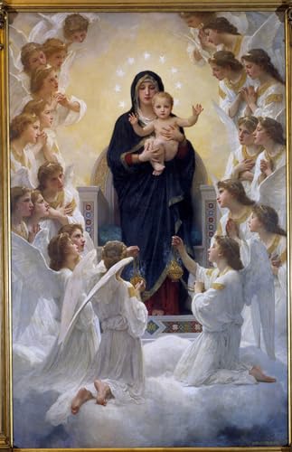 Tableau Bouguereau La jeune fille au fruit pour sublimer un mur de salon vide