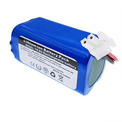 Batterie lithium-ion 14,4 V pour aspirateur robot Ilife A4 A4s et V7s Plus 2000 mAh