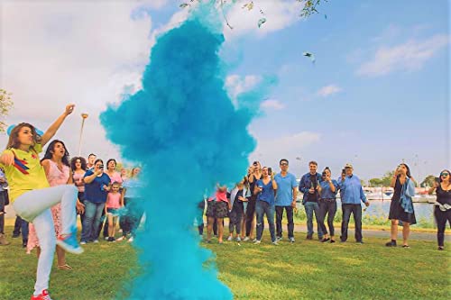 Gender Reveal Soccer Ball with Pink and Blue Powder - Thumbnail 4