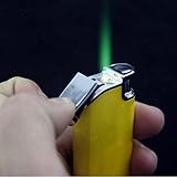 Mr Teck 1PC Trick Electric Shock Lighter Prank Toy Cigarette Lighter Without Gas Random Color
