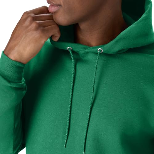 Hanes Men's Pullover EcoSmart Hooded Sweatshirt, kelly green, Small by Hanes - Used condition - Image 5
