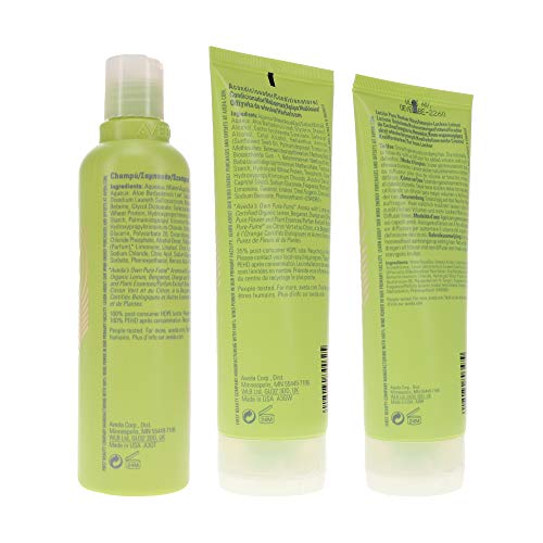 Aveda Be Curly Shampoo 8.5 Oz, Conditioner 6.7 Oz & Curl Enhancer 6.7 Oz #TOP1
