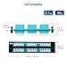 Cable Matters 24 Fibers LC to LC OM3/OM4 Multimode Fiber Patch Panel with 6 x LC/LC UPC Quad Fiber Optic Adapters - LGX Compatible