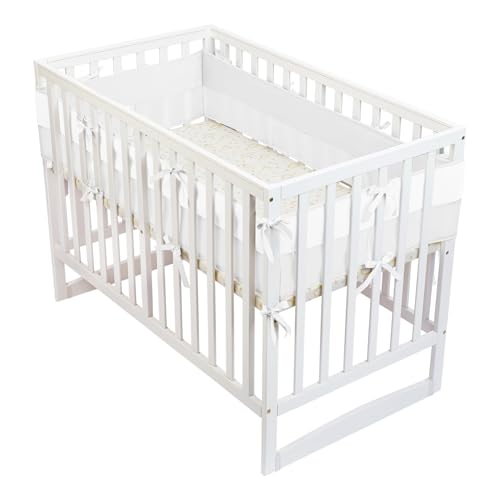 4Pc Anti-Collision Mesh Liner for Bed