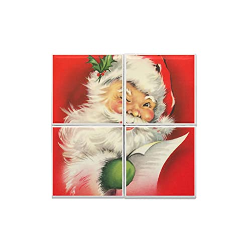 Carreaux Céramique Père Noël Nostalgie pour Réveillon en Famille