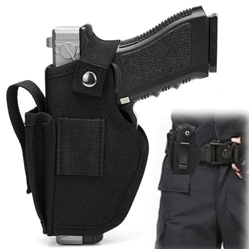 Upgrade Universal Concealed Carry Gun Holsters Right Left Hand with Mag Pouch for Men Women
