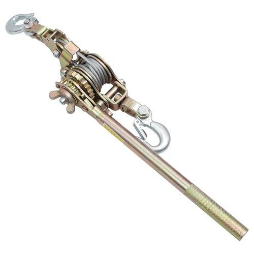 DOITOOL Tensor De Alambre De Poleas Correas De Trinquete Herramienta Que Prensa Accesorios Automotrices Cabrestante Extractor De Rodamientos Cable Ganchos De Coche Arrancador Acero