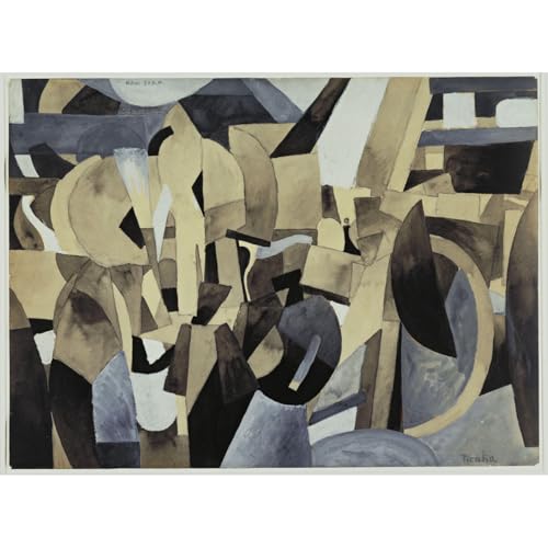 Toile roulée New York Francis Picabia : reproduction d'art grand format
