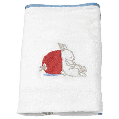 Ikea Cover for babycare mat, Rabbit Pattern, White, 48x74 cm (18 7/8x29 1/8 ")-image-0