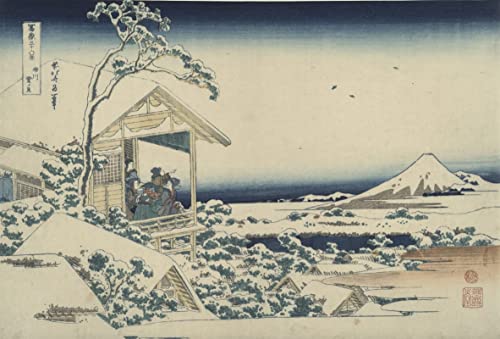 Lienzo del monte Fuji de Hokusai de 60x90cm, el regalo artístico perfecto para fechas especiales