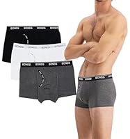 Bonds Men's Underwear Cotton Blend Guyfront Trunk (3 Pack), Multi P51 (3 Pack), XX-Large