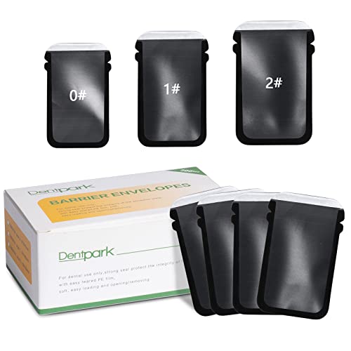 Lvchen 500 Pcs Dental Xray Barrier Envelopes For Phosphor Plate Size 2 - Disposable Dental Digtal X-Ray Film Phosphor Plate Barrier Prorective Bags #TOP22