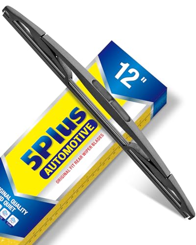 Image of 5 PLUS 12 inch Rear Wiper Blade Replacement for Chevy Tahoe 2014-2007 /Buick Enclave 2016-2008 /Ford 2012-2008, BACK Windshield Wiper Blade (12E)
