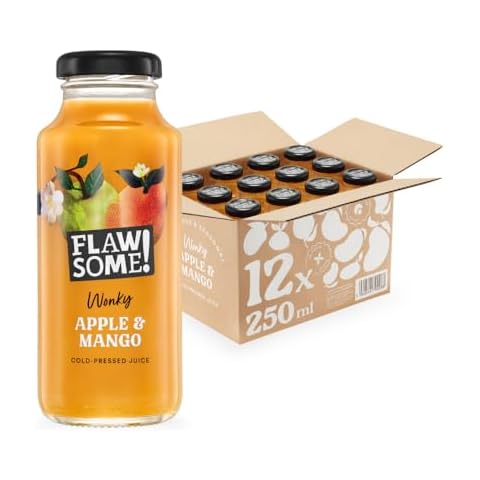 Flawsome! Cold-Pressed Apple & Mango Juice Cover