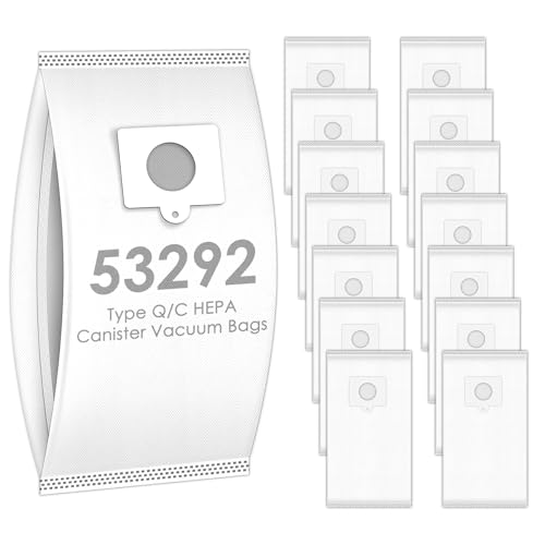 Sac aspirateur type Q C anti blocage pour aspirateur traineau de grande capacite 15 pieces