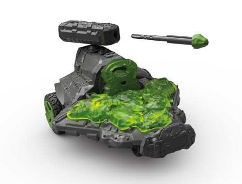 schleich 42665 Stein Düsenjet Fahrzeug mit Mini Creature, ab 7 Jahren, ELDRADOR Creatures - Spielset, 15 Teile