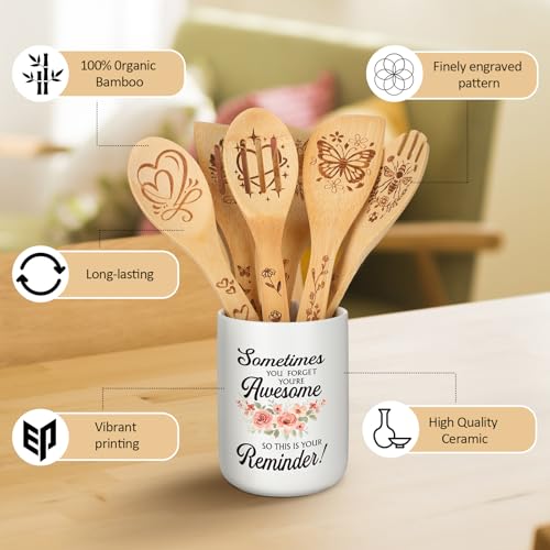 Set de Tabla de Cortar y Utensilios Religiosos de Bambú miniatura 4