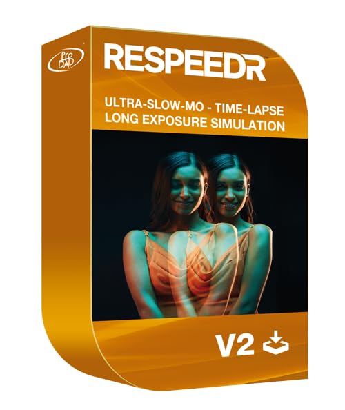 proDAD ReSpeedr V2 | Kompatibel mit Windows | 1 Gerät | Lifetime | Superzeitlupen, Zeitraffer und Nachbelichtungseffekte | Aktivierungscode per E-Mail