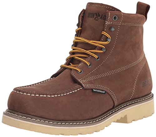Image of Iron Age Men's Solidifier 6 Inch Waterproof Composite Toe Work Boots Construction