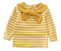 Algopix Similar Product 11 - LOTUCY Baby Girl Peter Pan Collar Polo