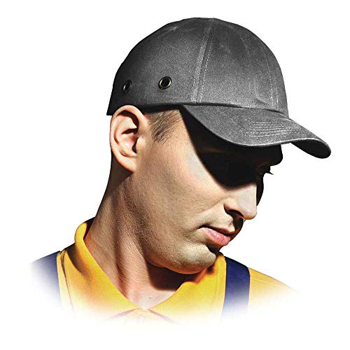 Casque Léger De Chantier Bumpcap_W - Taille Réglable 54-59 Cm - Blanc, Avec Trous D'aération Et Housse Amovible