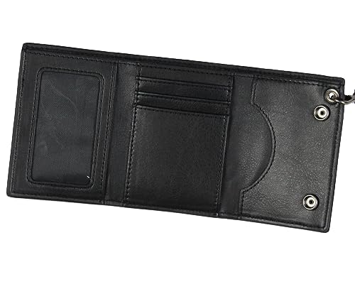 Bioworld Dragon Ball Z Anime Son Goku Tri-Fold Snap Closure Chain Wallet3