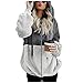 XTBFOOJ Plüschmante gelber Regenmantel Damen Mantel Trenchcoat Jacke mit Kapuze Damen Jungen Parka Langarmshirt Damen v-Ausschnitt Damen Sweatjacke XL plüsch Mantel weiße Bluse