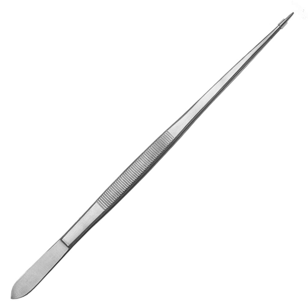 May - Pęseta do akwarium z cienką końcówką o długości 30 cm - pęseta do akwarium - szczypce do akwarium - akcesoria do akwarium do czyszczenia i pielęgnacji - stal nierdzewna