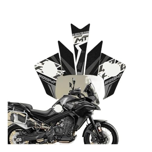 Coussin autocollant moto givré anti-dérapant pour réservoir de 800 MT - 2