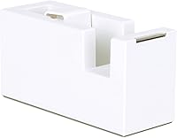 Vista 1 de Dispensador de cinta de escritorio, cortador de cinta de base antideslizante de silicona para oficina, escuela y suministros para el hogar