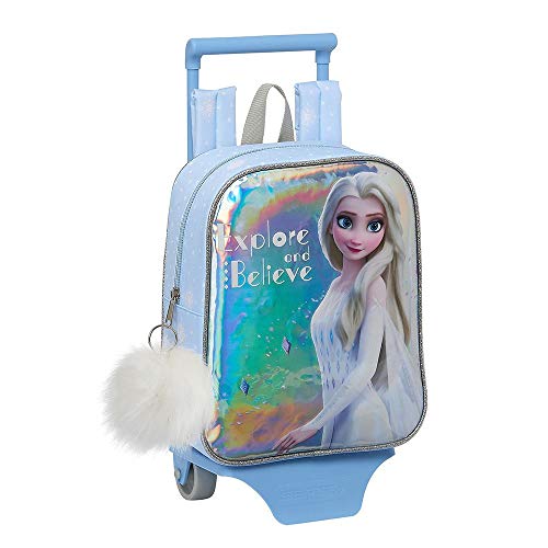 Disney Frozen 2 Mochila con Ruedas para Niñas  Carrito de Guardería Pequeño  Mini