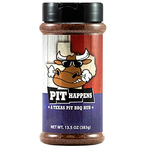 Pit Happens - A Texas Pit BBQ Rub - Large 13.5 oz