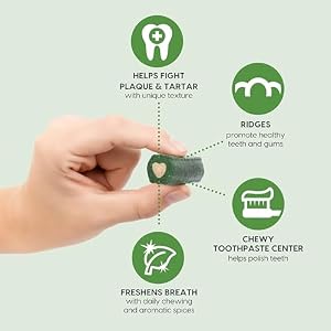 Ark Naturals Brushless Toothpaste, Dog Dental Chews for Small Breeds, Freshens Breath, Helps Reduce Plaque & Tartar, 12oz, 1 Pack Ark Naturals Brushless Toothpaste, Dog Dental Chews for Small Breeds, Freshens Breath, Helps Reduce Plaque & Tartar, 12oz, 1 Pack