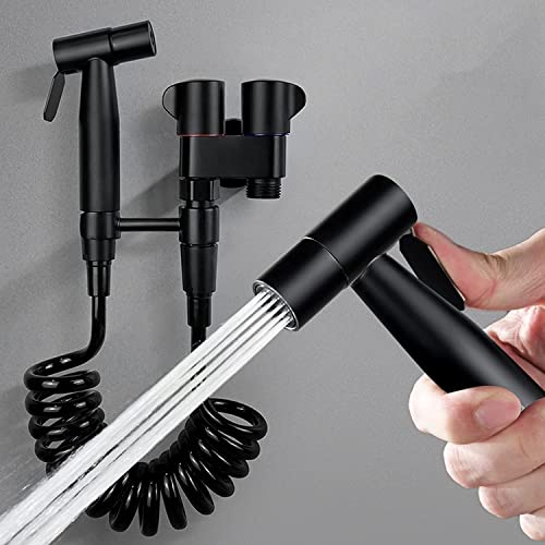 Rociador para inodoro accesorio de alta presion y kit de chorro para pared 5